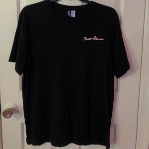 H&M Divided Santa Monica Graphic T-Shirt Black